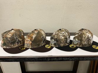 New Era 59fifty Real Trees Los Angeles Dodgers 100 Year Anniversary And 1988 World Series Baseball Hats / Caps