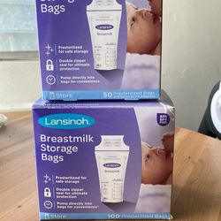 Lansinoh Breastmilk storage bags 50/100 ct.