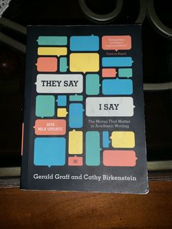 They say I Say (third Edition)
