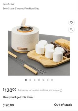Solo Stove Smores Roaster Tabletop Fire Bowl Gift Set Item 1998006
