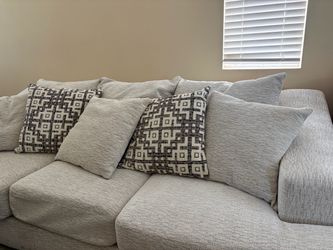 Sofa and loveseat set
