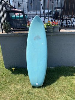 1970s Corky Carrol Single fin surfboard 5/7