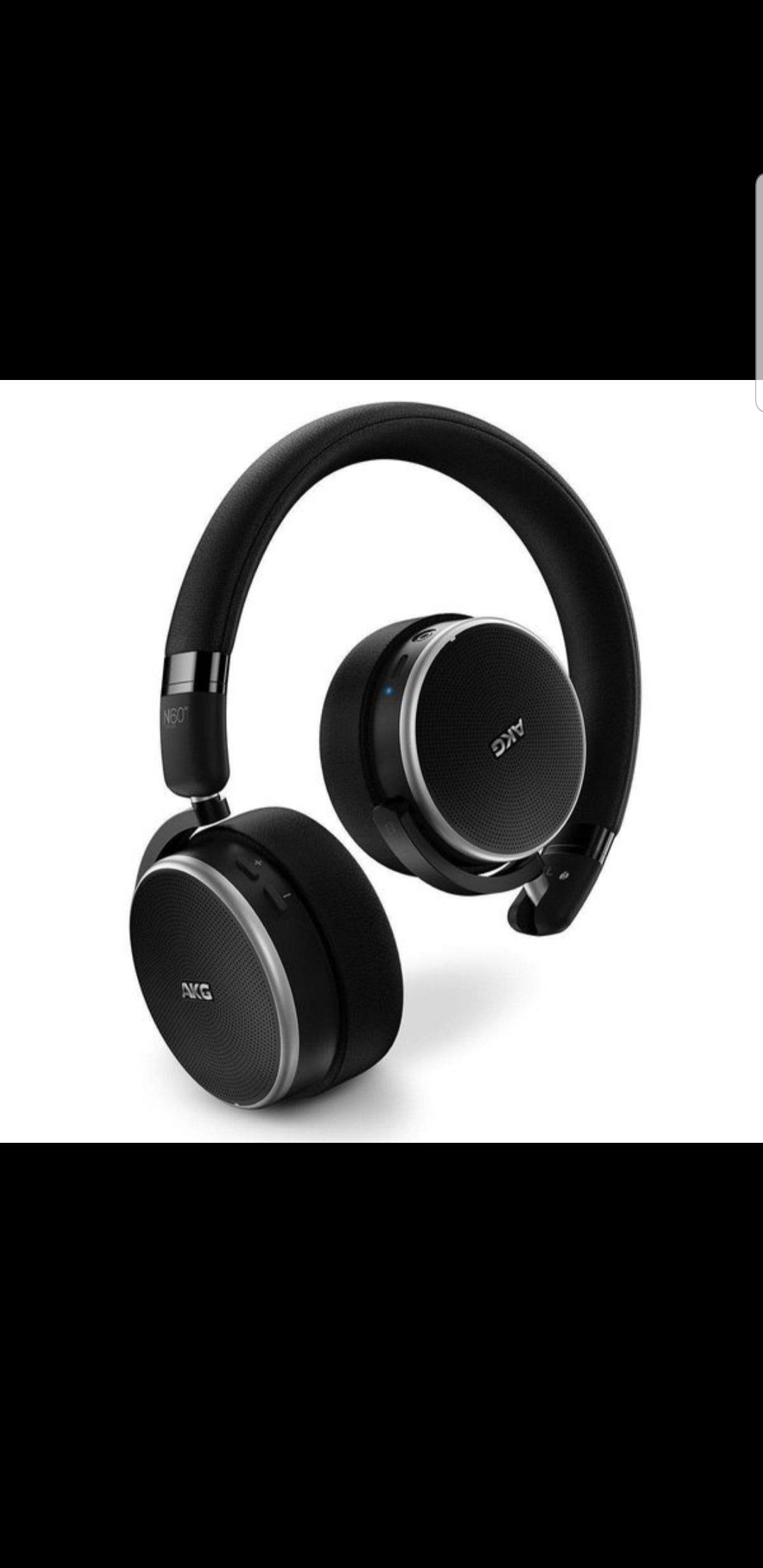New AKG N60NC N60 NC Wireless Bluetooth Headphones Black