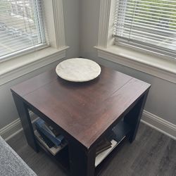 Wooden Brown End Table