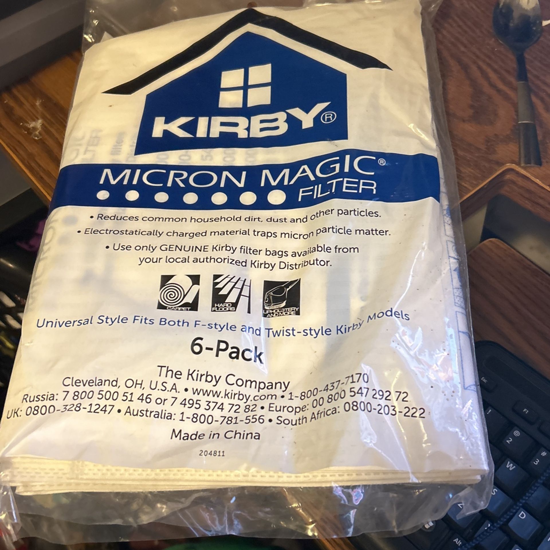 2 Brand New Kirby Vacuum Bags for Sale