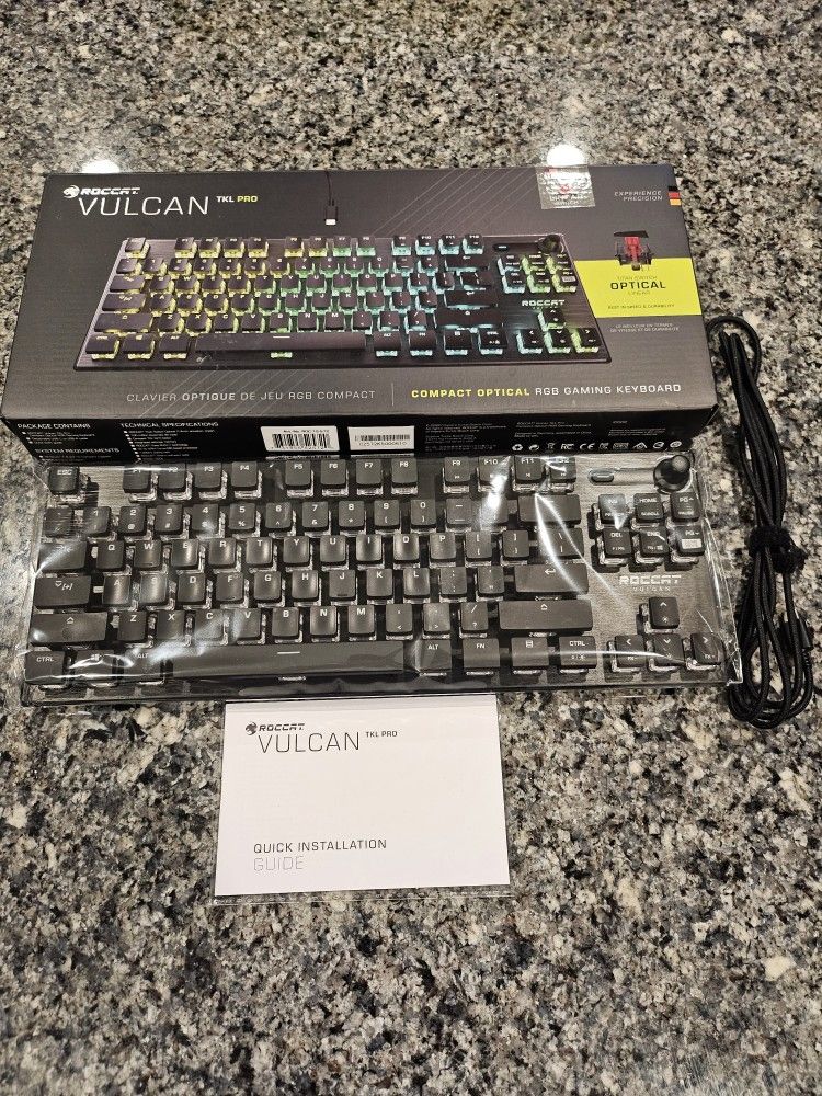 Roccat Vulcan TKL Pro RGB Gaming Keyboard