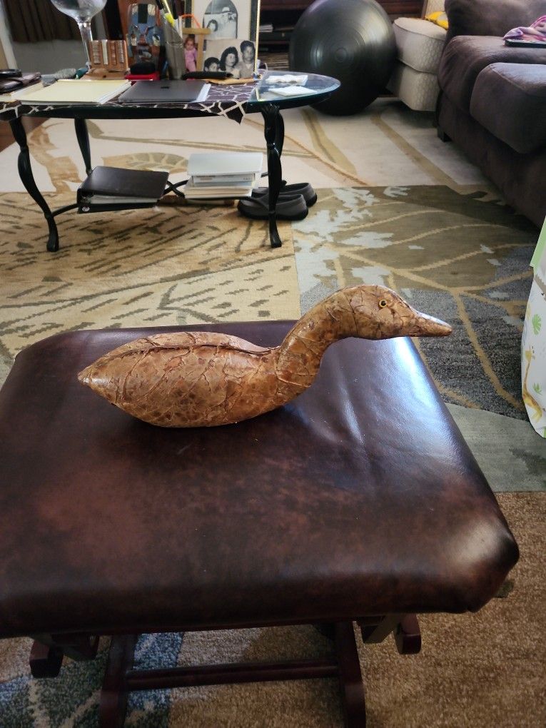 Bob Atkins 1994 Wooden Duck Decoy