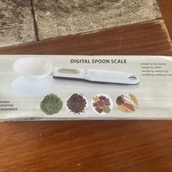 Digital Spoon Scale 