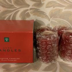 Avon Plum Pudding Votives