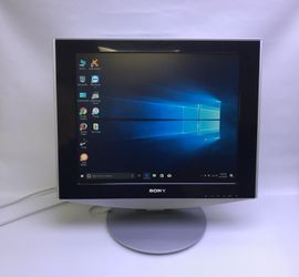 Sony HS‑Series SDM‑HS93 ‑ 19" LCD Monitor 1280 x 1024 · With Speakers · LCD · Sony · 19 in · VGA, DVI