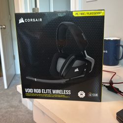Brand New Gaming Headset Corsair Wireless Rgb