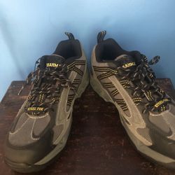 Brahma Men’s Steel Toe Shoes, Sz 10 1/2