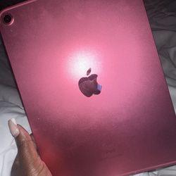 Pink Apple 10th Generation iPad 