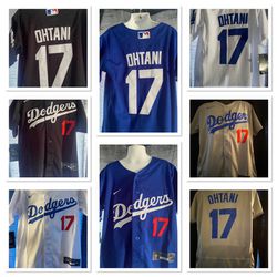 Women, Youth, Men Shohei Ohtani #17 Los Angeles Dodgers Nike Blue Black Gray White Jersey Small Medium Large X-Large 2XL 3XL