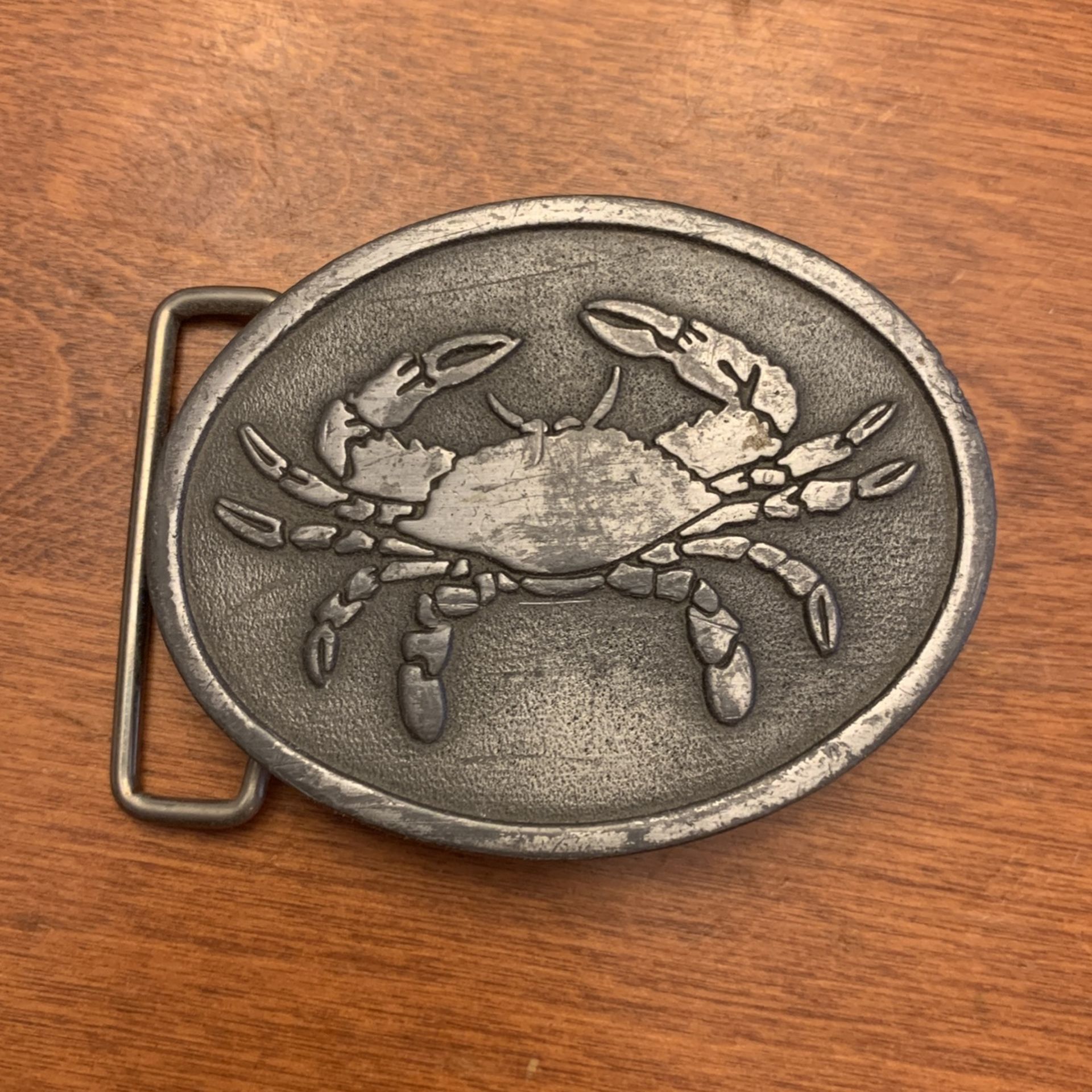 Blue Crab Belt Buckle
