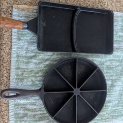 Black Iron Cornbread And Omelette Skillet 
