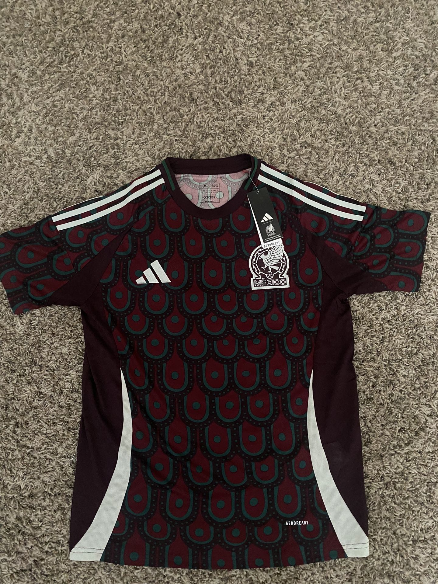 Mexico 2024 Burgundy Jersey