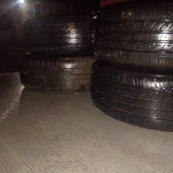 IRONMAN  235-60R 17 Tires Like New .