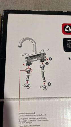 Delta Windemere Chrome Kitchen Faucet with Side Sprayer
