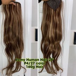 Human hair extensions 