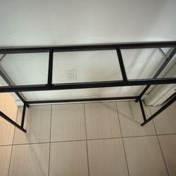 Glass Top Side Tables (set of 2)