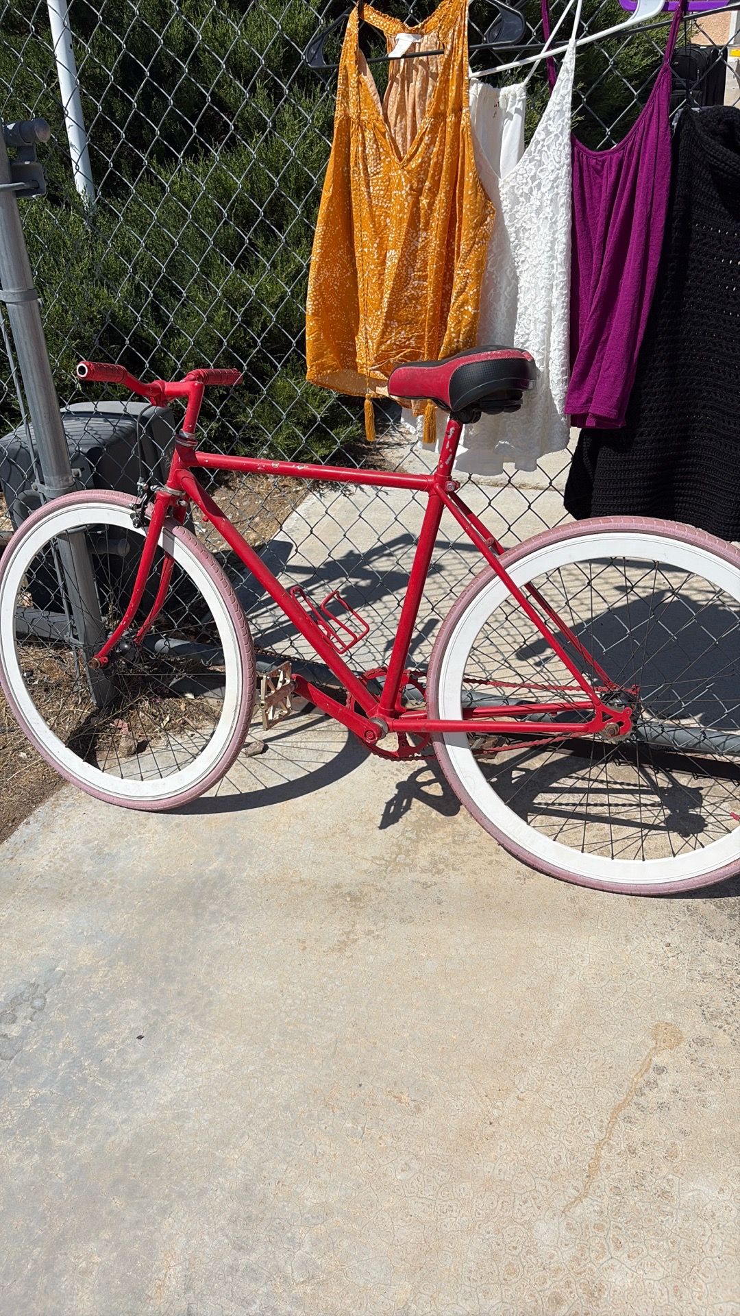 Everything free except bike