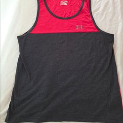 Men's under armor tank top shirt triblend NWOT XL