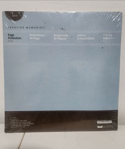 Creative Memories 12"×12" TRUE (15) Page Protectors  BNIP