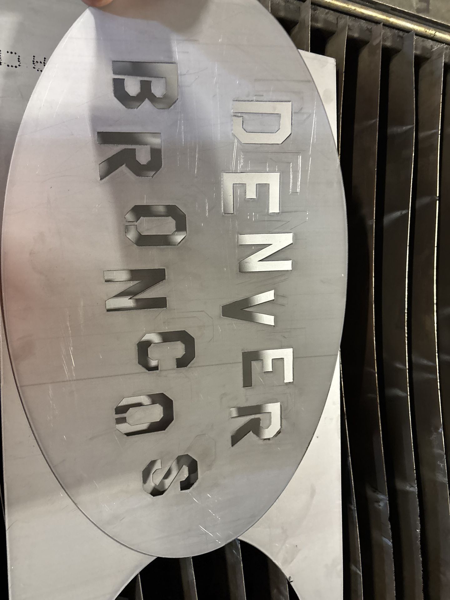 Custom Broncos Artwork