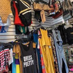 wonsan’s clothing: dresses, shirts, jeans , shoes and  handbags 