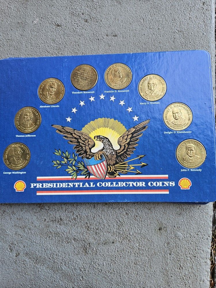1992 Shell Presidential Coin Sets