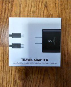 45W Type USB C Super Fast Wall Charger+6ft Cable For Samsung Galaxy S23 S22 S21