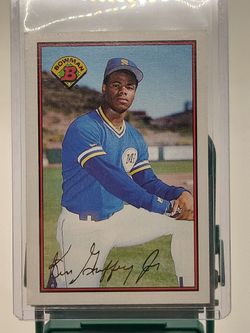 Bowman rookie Ken Griffey Jr