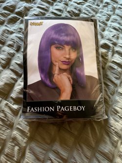 Purple wig