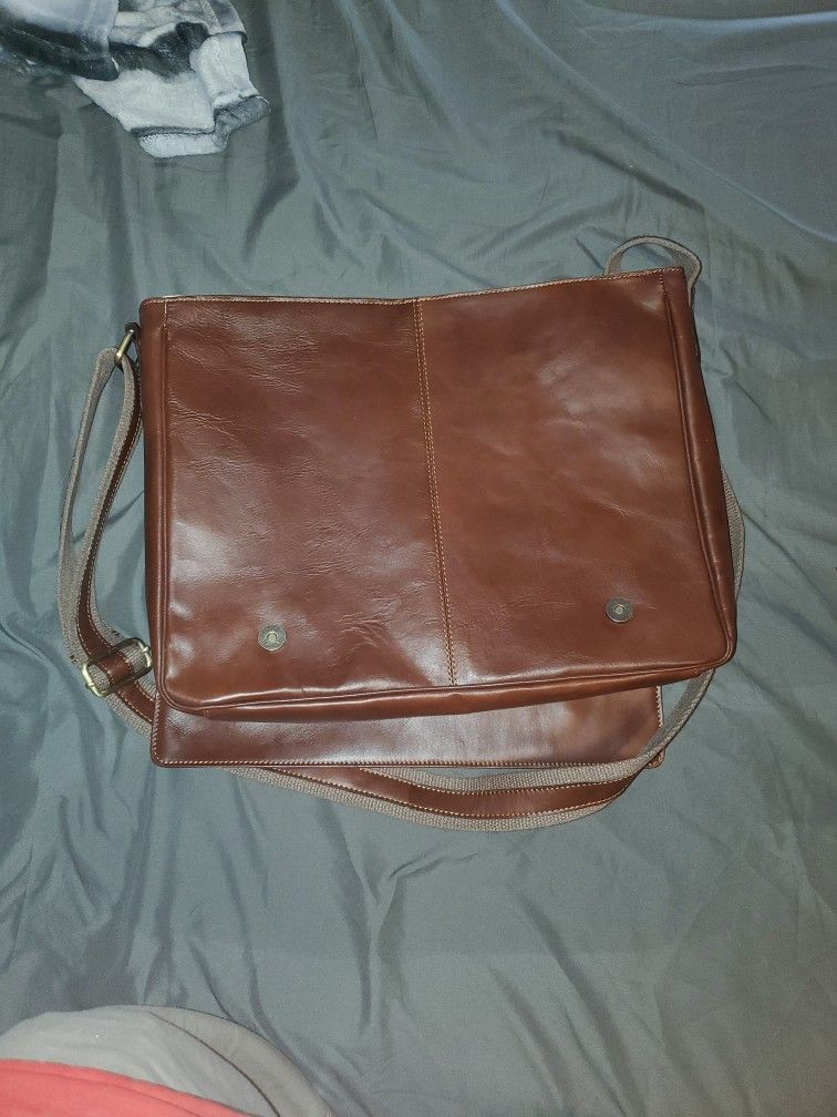 Lucado Firenze Mens Brown Leather Bag