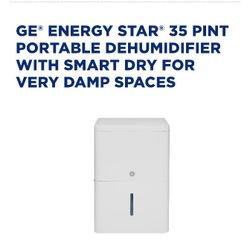GE Dehumidifier 