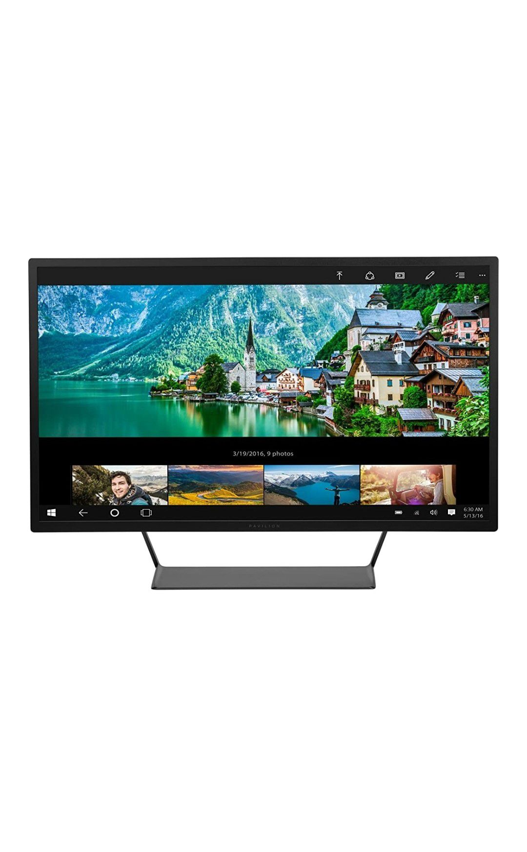 HP Pavilion 32-inch QHD Wide-Viewing Angle Display (V1M69AA#ABA)