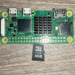 Raspberry Pi Zero 2 + Power Supply + HDMI Cable + 4GB Micro SD 