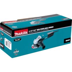 Makita 13 Amp 4-1/2 in. Corded SJS High-Power Angle Grinder