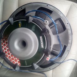 15 inch kicker compVR  dual four voice coils