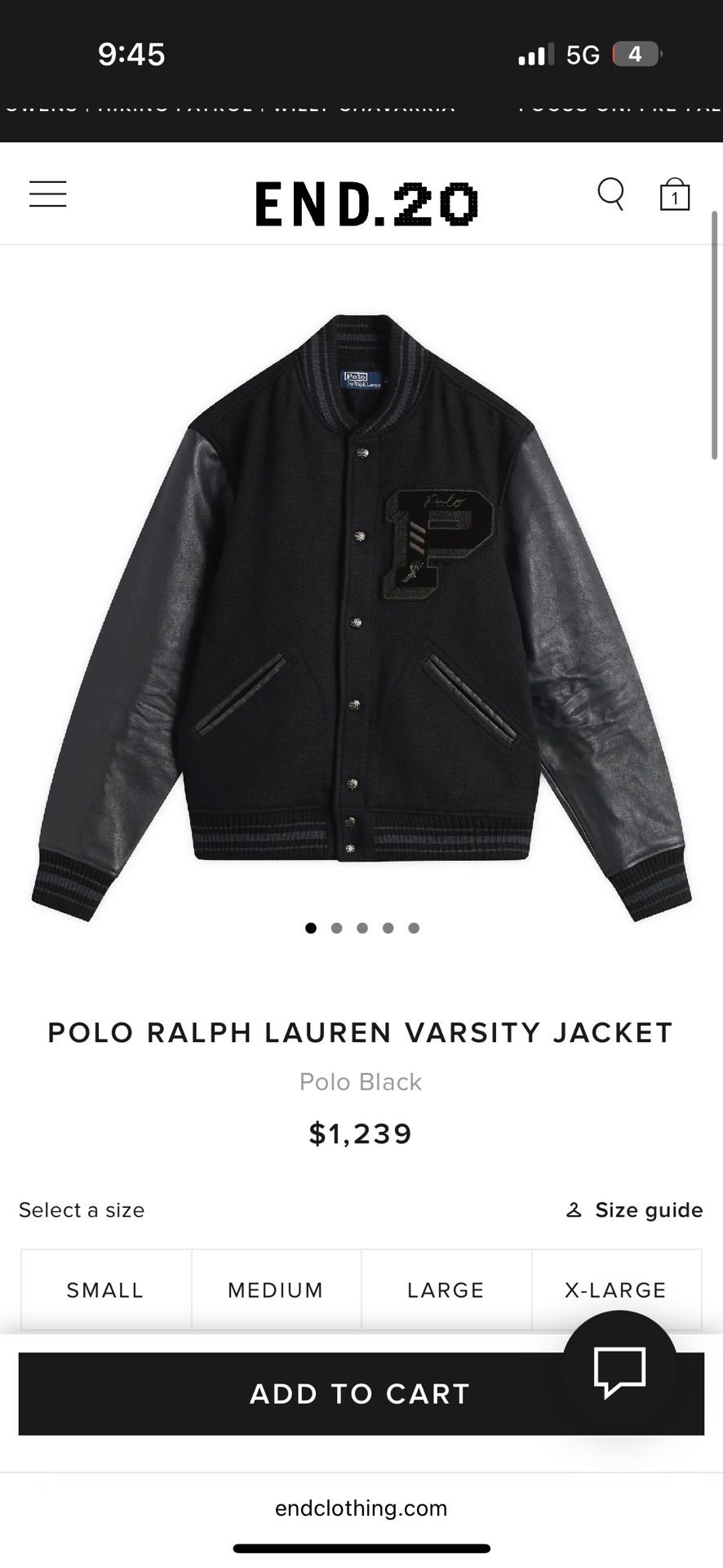 Ralph Lauren Polo Varsity Jacket