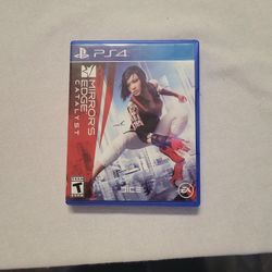 PS4 Mirrors Edge