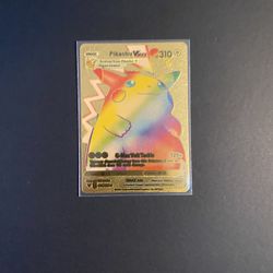 Pokémon Gold Foiled Pikachu VMax