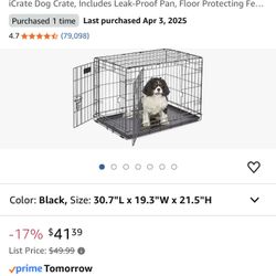 Dog Crate/cage With Cover 
