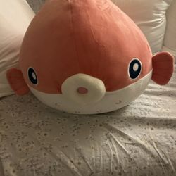 Brand New 36” Giant Stuffed Animal Blowfish Plushie