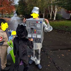 Robot Halloween Costume Free