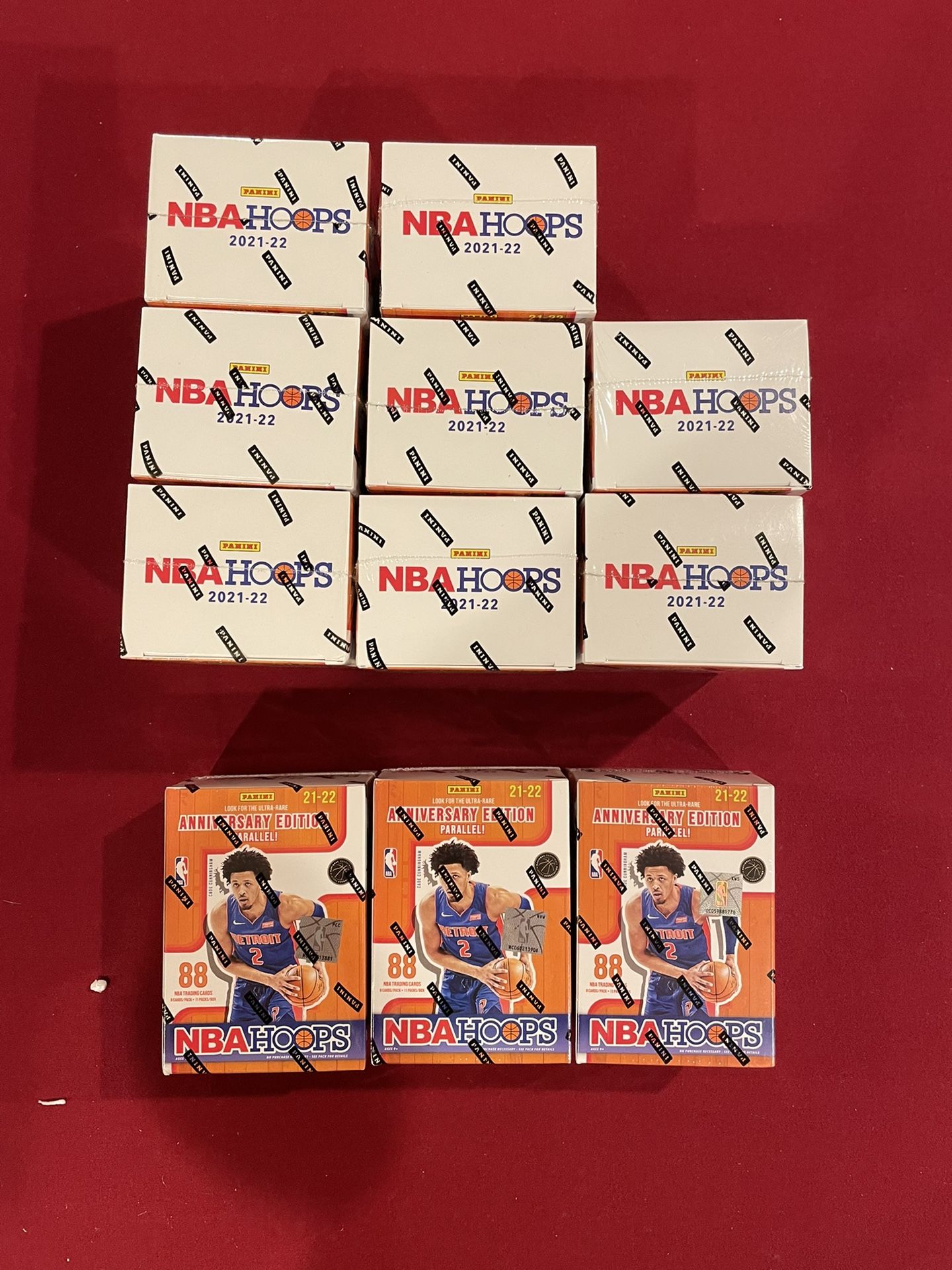 2021-22 NBA Hoops Basketball Blaster Box
