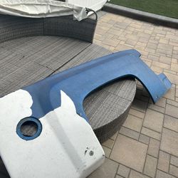 Chevy Silverado 1500 07-13 bed side fiber glass fenders