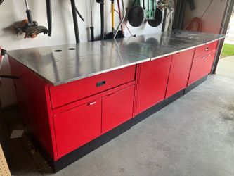 Pan-Oston Store Fixture Checkout Counter Set