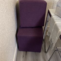 Purple Ottoman (2)